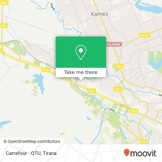Carrefour - QTU map
