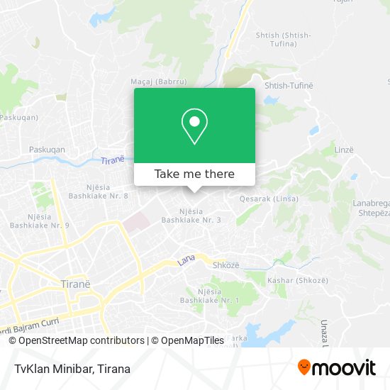 TvKlan Minibar χάρτης