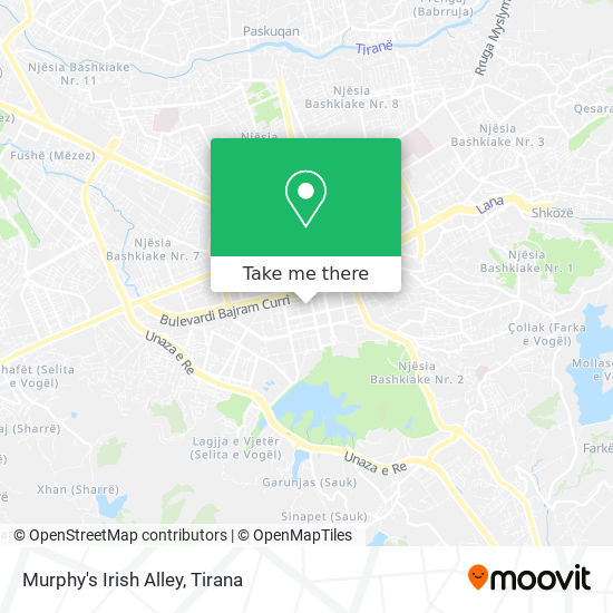 Murphy's Irish Alley map
