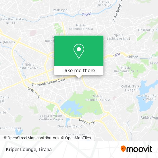 Kriper Lounge map