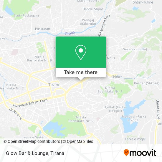 Glow Bar & Lounge map
