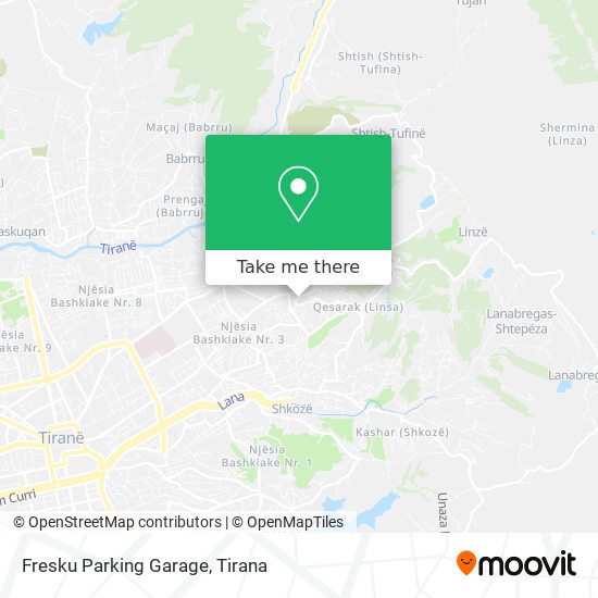 Fresku Parking Garage χάρτης