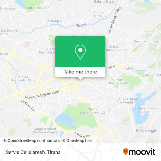 Servis Cellularesh map