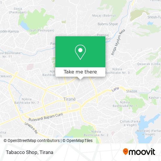 Tabacco Shop χάρτης