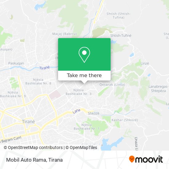 Mobil Auto Rama map