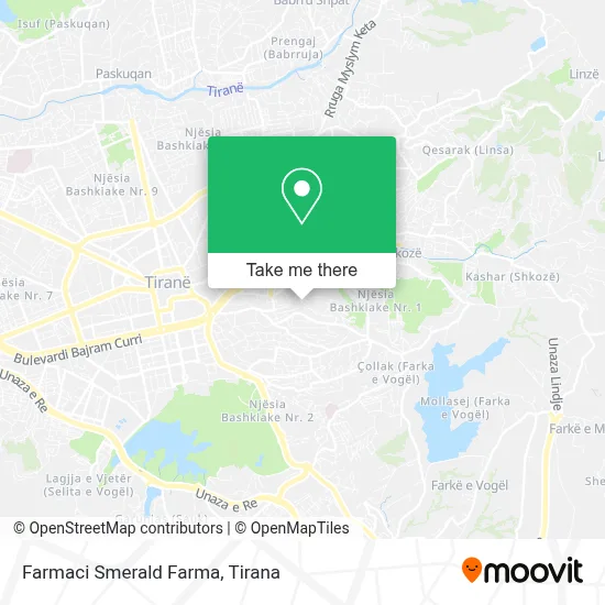 Farmaci Smerald Farma map