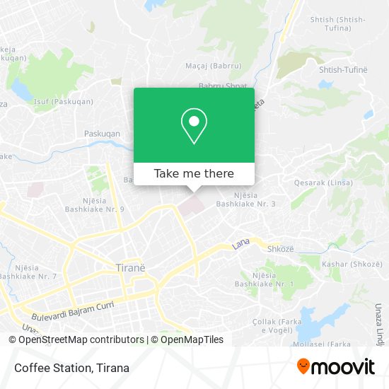 Coffee Station χάρτης
