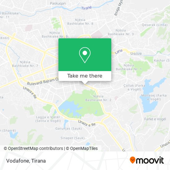 Vodafone χάρτης
