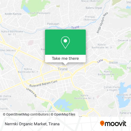 Nerrnki Organic Market χάρτης