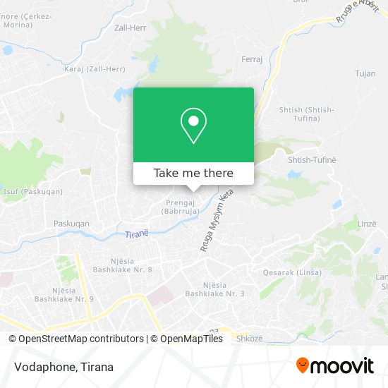 Vodaphone map