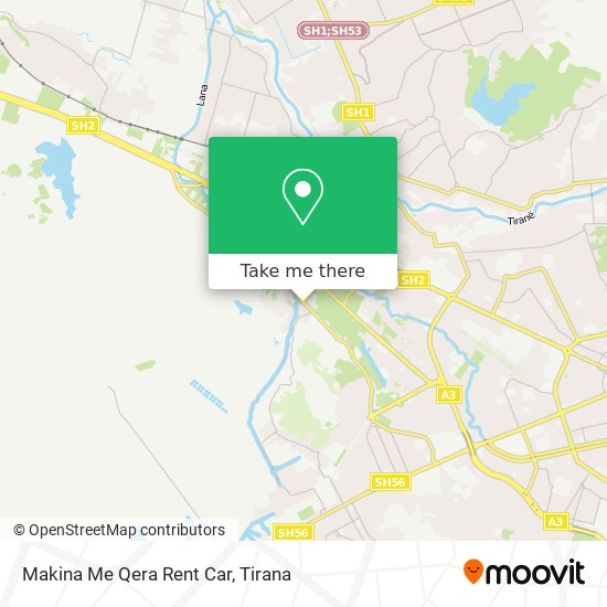 Makina Me Qera Rent Car χάρτης