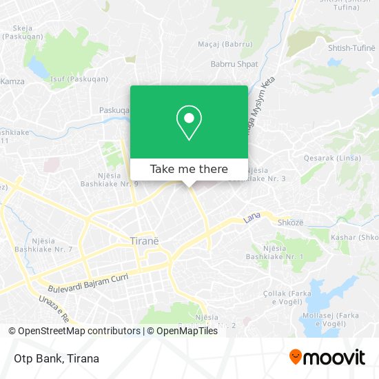 Otp Bank map