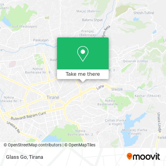 Glass Go map