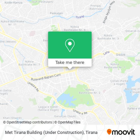 Met Tirana Building (Under Construction) map