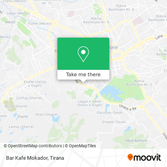 Bar Kafe Mokador map