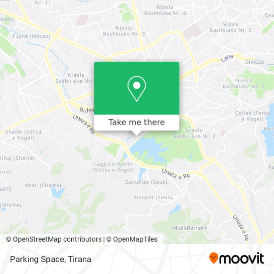 Parking Space map