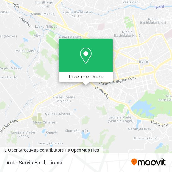 Auto Servis Ford map