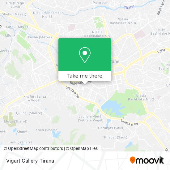 Vigart Gallery map