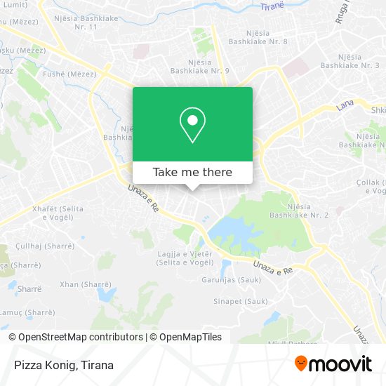 Pizza Konig χάρτης