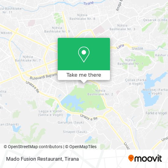 Mado Fusion Restaurant map