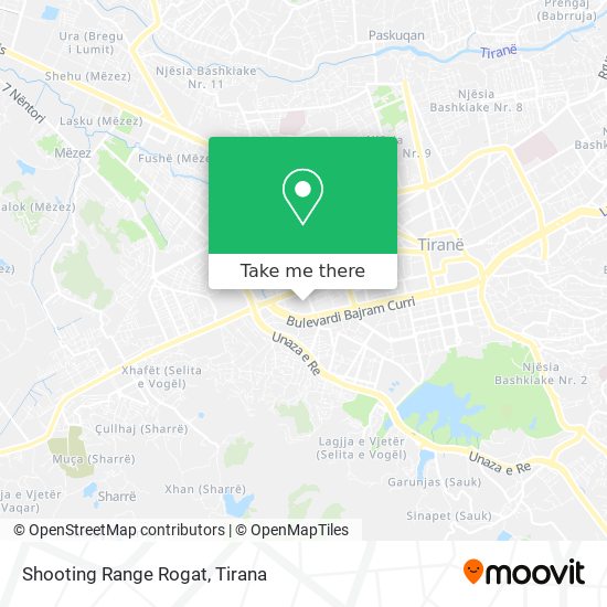 Shooting Range Rogat map