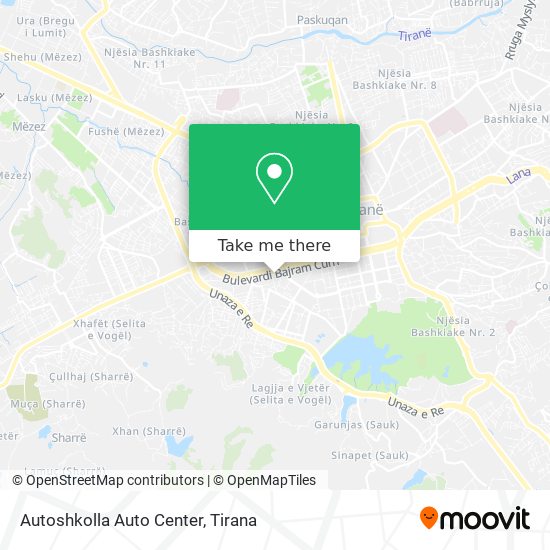 Autoshkolla Auto Center map