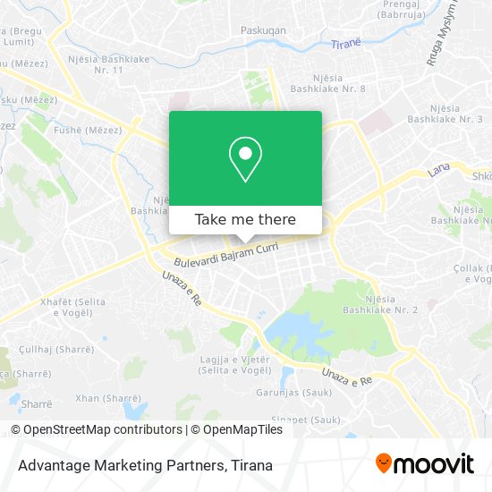 Advantage Marketing Partners map