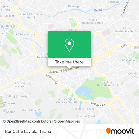 Bar Caffe Laviola map