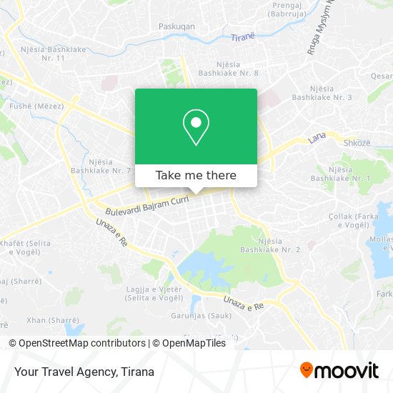 Your Travel Agency map