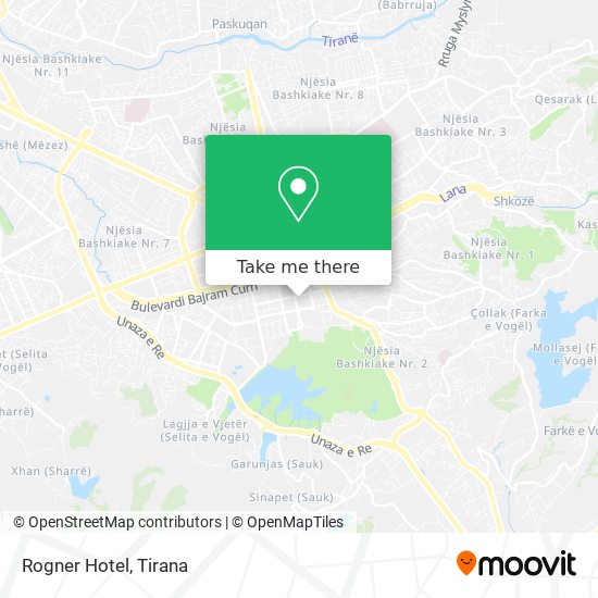 Rogner Hotel map
