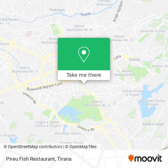 Pireu Fish Restaurant χάρτης