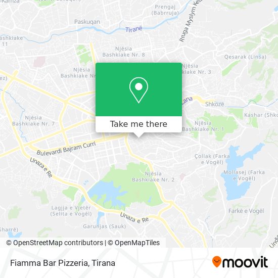 Fiamma Bar Pizzeria map