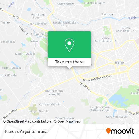 Fitness Argenti map