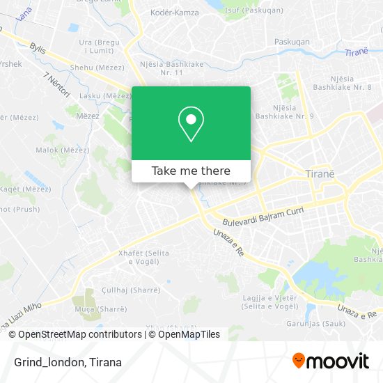 Grind_london χάρτης