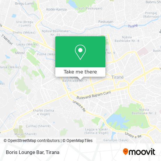 Boris Lounge Bar χάρτης