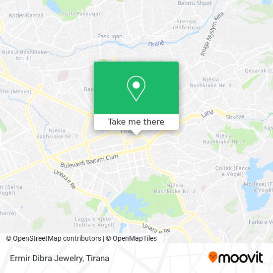 Ermir Dibra Jewelry map