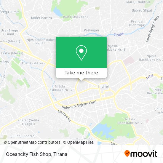 Oceancity Fish Shop map