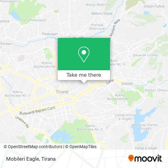 Mobileri Eagle map