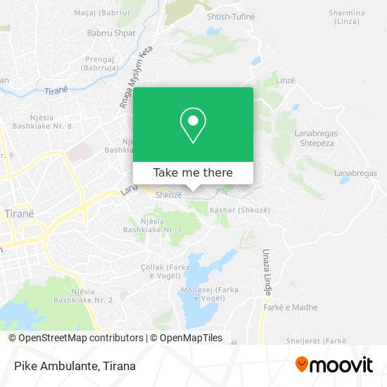 Pike Ambulante map