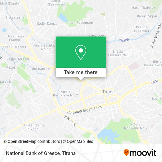 National Bank of Greece map