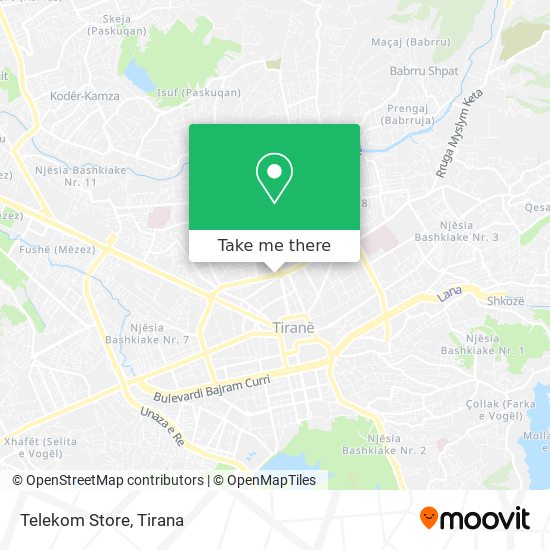 Telekom Store map