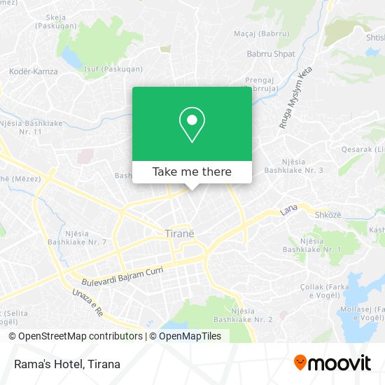 Rama's Hotel χάρτης