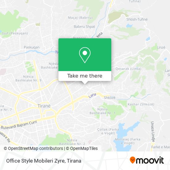 Office Style Mobileri Zyre χάρτης
