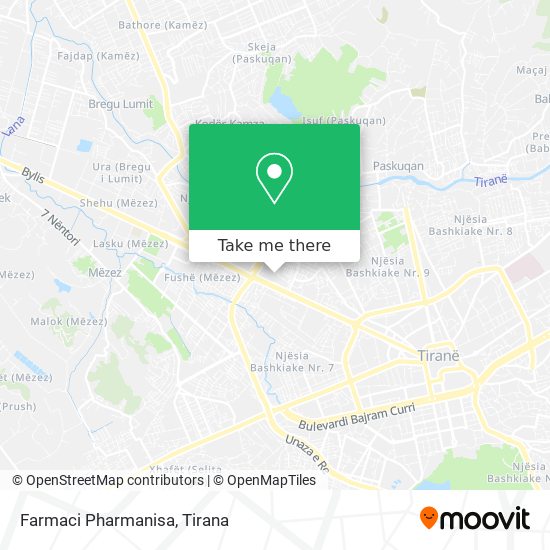 Farmaci Pharmanisa map