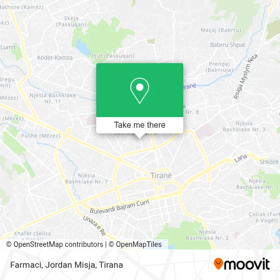 Farmaci, Jordan Misja χάρτης