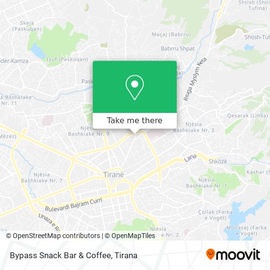 Bypass Snack Bar & Coffee map