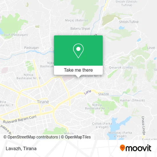 Lavazh map