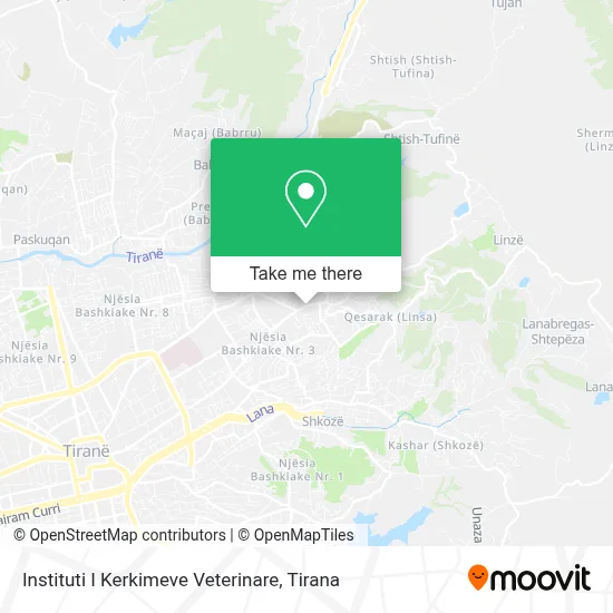 Instituti I Kerkimeve Veterinare map