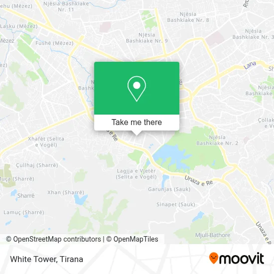 White Tower χάρτης