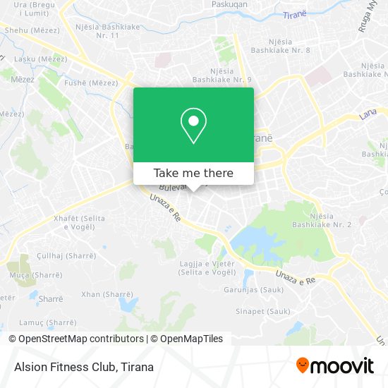 Alsion Fitness Club χάρτης